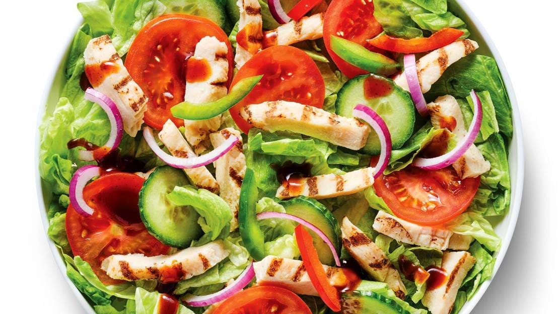 Chicken Strips Salad