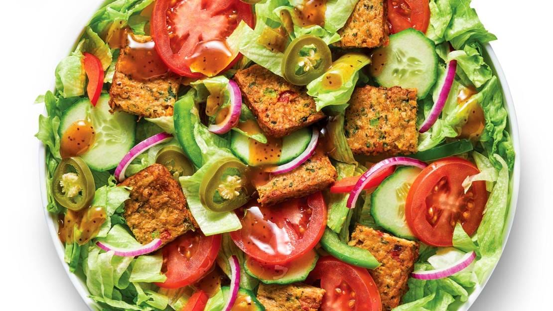 Spicy Vegan Salad